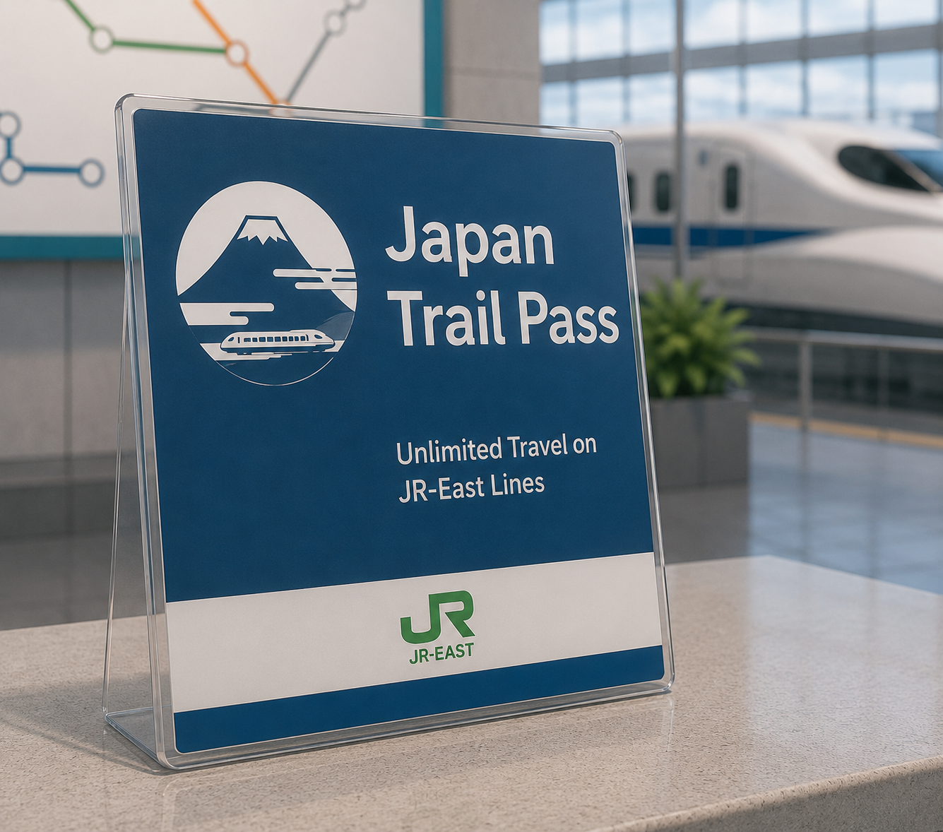 JAPAN RAIL PASS sign