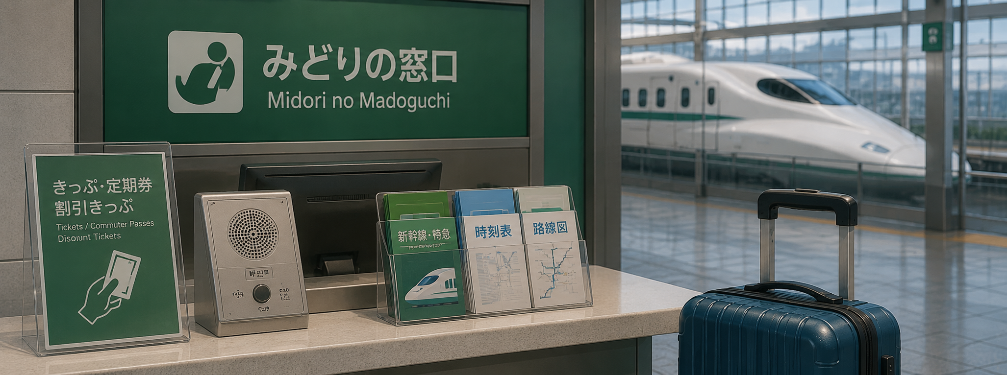 Midori no Madoguchi ticket counter